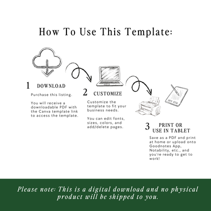 The Business Forms Bundle Template Pack